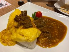 流金闪耀咖喱牛肉蛋包饭-必胜客(WOW象山涌金广场店)