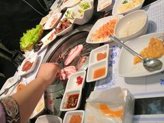 自助取餐区-青松馆韩国料理(香港中路佳世客店)