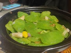 砂锅焗翡翠笋-老太原菜馆(中正天街店)