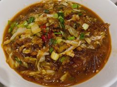 泡菜肉沫水晶粉-兰湘子·湘菜小炒(南门SKP黑金店)