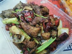 孜然牛肉-川人川菜馆·小龙虾·鲜虾现做(黄山路店)