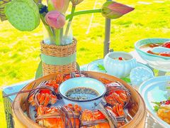 -七的湖·晚芳亭·阳澄湖农家菜·大闸蟹(莲花岛店)