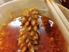 鲜鱿鱼-岗上渣渣老火锅(两路口店)