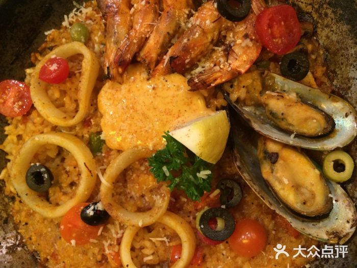 CRAZYONES西班牙海鲜饭(上海美罗城店)番红花海鲜饭图片