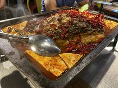 重庆豆花烤鱼-探鱼·鲜青椒爽麻烤鱼(广州南沙万达广场店)