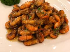 油爆小河虾-上海老饭店(北京分店)