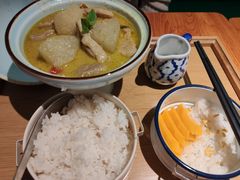泰式绿咖喱-我的甜·泰国餐厅