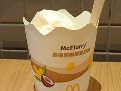 姜撞脆椰椰麦旋风-麦当劳(从化从城大道店)
