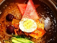 冰杨梅荞麦冷面-明洞阿姨·韩式酱蟹烤肉·创意料理(三元桥店)