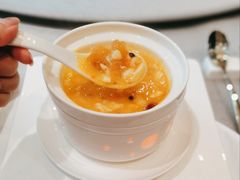 蟹粉芽米桃胶-新光酒家·河豚·海鲜·蟹料理(浦东店)