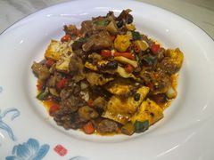 拆骨肉炒荷包蛋-俏湘厨•地道湘菜(建华南路店)