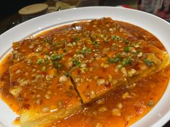 肉沫煎豆腐-即墨印象