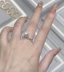 -钻石小鸟钻戒婚戒定制(石路店)