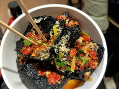 黑色经典臭豆腐-黑色经典臭豆腐·湖南特产(坡子街店)