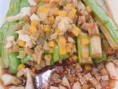 素虾梅菜蒸秋茄-佛有缘素食馆·荔湾老字号(陈家祠首店)