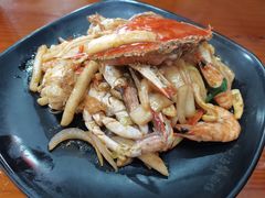 白蟹炒年糕-台州老六海鲜面馆(上南总店)