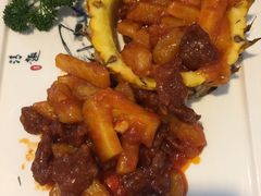 菠萝牛柳-新白鹿餐厅(城西银泰城店)