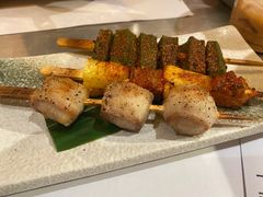 猪五花烤凤梨-火山屋台(新街口店)