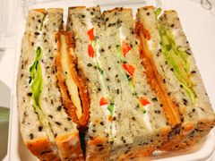 黑芝麻鸡排三明治-MaKY米旗(熙地港店)