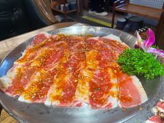 -明洞阿姨·韩式酱蟹烤肉·创意料理(三元桥店)