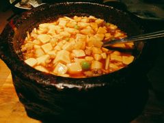 石锅鸡汤豆腐-绿茶餐厅(宝能太古店)
