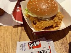 香辣鸡腿堡-肯德基(绥芬河青云店)