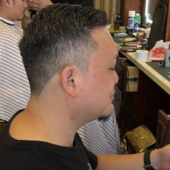 -595barbershop美式油头