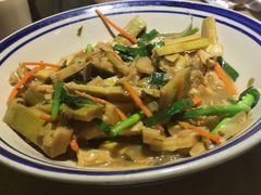 笋干炒酸菜-炊烟·山房菜