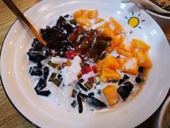 香芒椰汁仙草果-翁林甜品