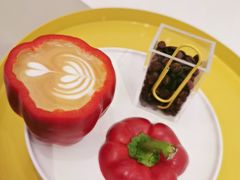 甜椒1号拿铁-YECLIP COFFEE黄色回形针咖啡