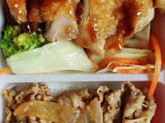 肥牛鸡排双拼饭-吉野家(上海美罗城店)
