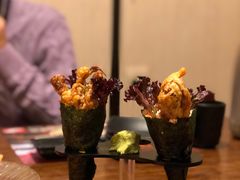 软壳蟹手卷-加太贺日式和风料理