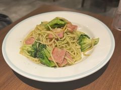 西兰花罗勒松子酱面-萨莉亚意式餐厅(大宁音乐广场店)