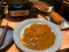 元祖咖喱猪扒蛋包饭-堂本家洋食别馆·炸猪排(中心城店)
