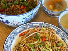 特色鸡蛋肉丝炒粉-赣南粉局·江西小炒·锅气炒粉(人民广场店)