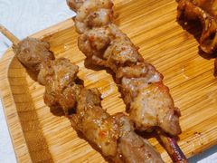 红柳现穿羊肉串-金家老三饭庄(常营店)