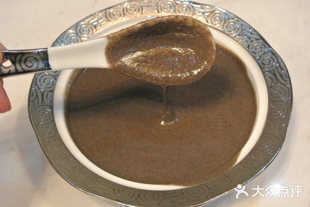 香妃达淋养生滋补甜品黑芝麻糊,能吃出是纯的,没淀粉.图片 - 第1张