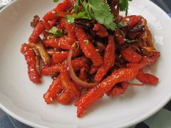 茶树菇炒肉-徐记私厨(半淞园路店)