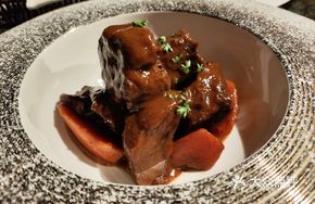 Slow-Cooked Red Wine Ox Tongue