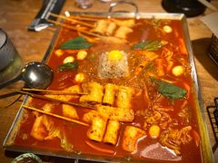 鱼饼火山炒年糕-包装马车·韩国料理·포장마차