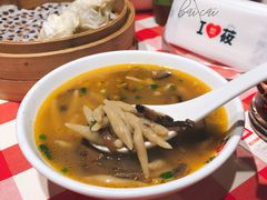 莜面鱼鱼蘑菇汤-西贝莜面村(当代商城店)