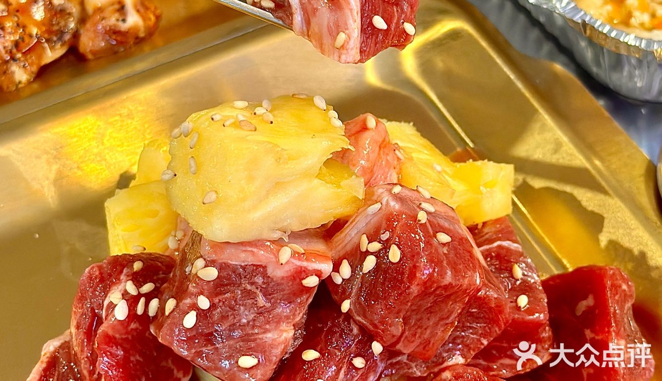 体育西敲好吃的水果牛肉‼️一次就爱上‼️