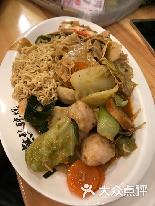 海鲜麻辣拌方便面