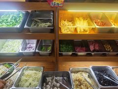 自助取餐区-舞素卷菜煎饼.糁汤(万达金街店)