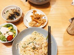 蓝钻虾松海胆酱意大利面-红小满休闲餐厅(十全街店)