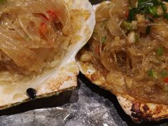 蒜蓉粉丝烤生蚝扇贝-福苗小骆驼烧烤(莲湖路店)