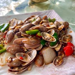 豉汁尖椒炒花甲