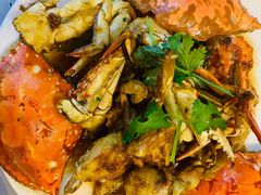 葱姜炒螃蟹-京秀缘蒸汽海鲜农家菜大馅蒸饺