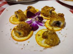 橙黄桂花鳝球-龙桥私厨·姜花菊花过桥鱼·顺德菜(容桂店)