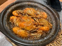 大头虾黑胡椒奶油焗-胡叨叨黄油砂锅焗海鲜(百家湖1912店 )